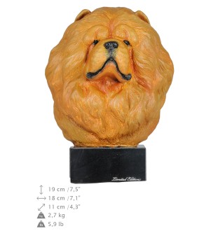 Chow Chow ręcznie pomalowana statuetka Art-Dog